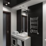 تصميم الحمام التكنولوجيا العالية مع الزوايا الصحيحة