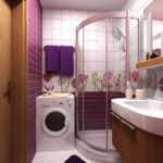 עיצוב חדר אמבטיה משולב עם שירותים