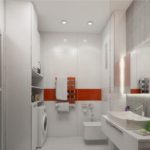 thiết kế nội thất phòng tắm 5 m2