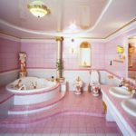 חדר אמבטיה גדול בבארוק