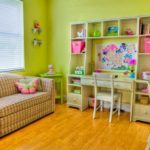 העיצוב בחדר הילדים, צבע הגוונים הבהירים הגביר את נפח החדר