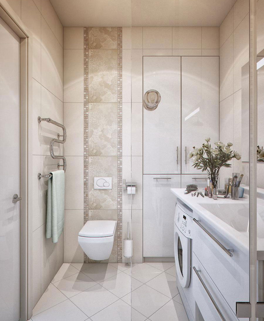 Thiết kế phòng tắm 6 mét vuông giải pháp tiện nghi