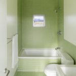 Thiết kế phòng tắm 6 mét vuông với viền trang trí tốt