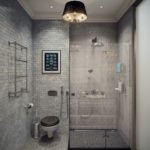 Thiết kế phòng tắm theo phong cách tối giản 6 mét vuông