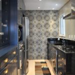 siauros virtuvės dizaino nuotraukos dizainas