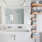 מדפי פינת ועיצוב אמבטיה לאביזרים