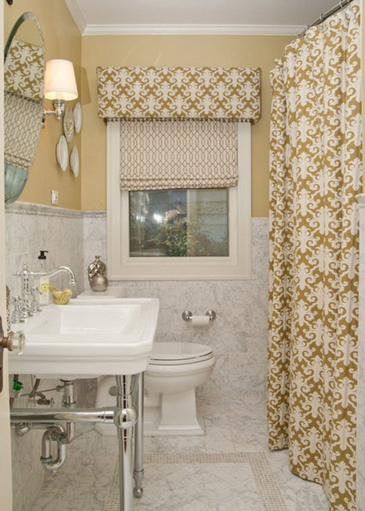 עיצוב חדר האמבטיה בטקסטיל חרושצ'וב