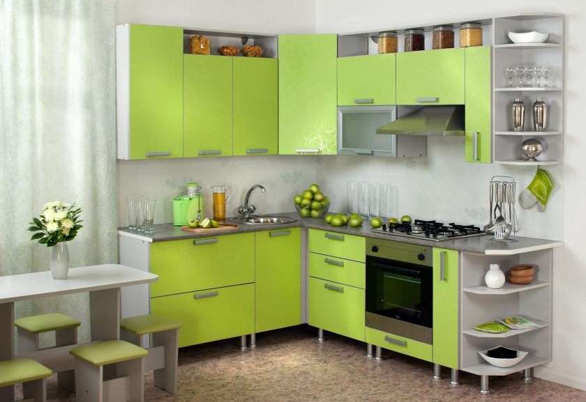 cucina color lime