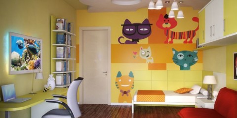 تصميم غرفة الأطفال