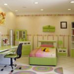 עיצוב חדר הילדים לילדת בית הספר