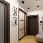design a narrow hallway photo design