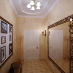 conception d'une photo intérieure de couloir étroit