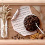 Bricolage artisanal pour la photo de bricolage de cuisine à partir de grains de café