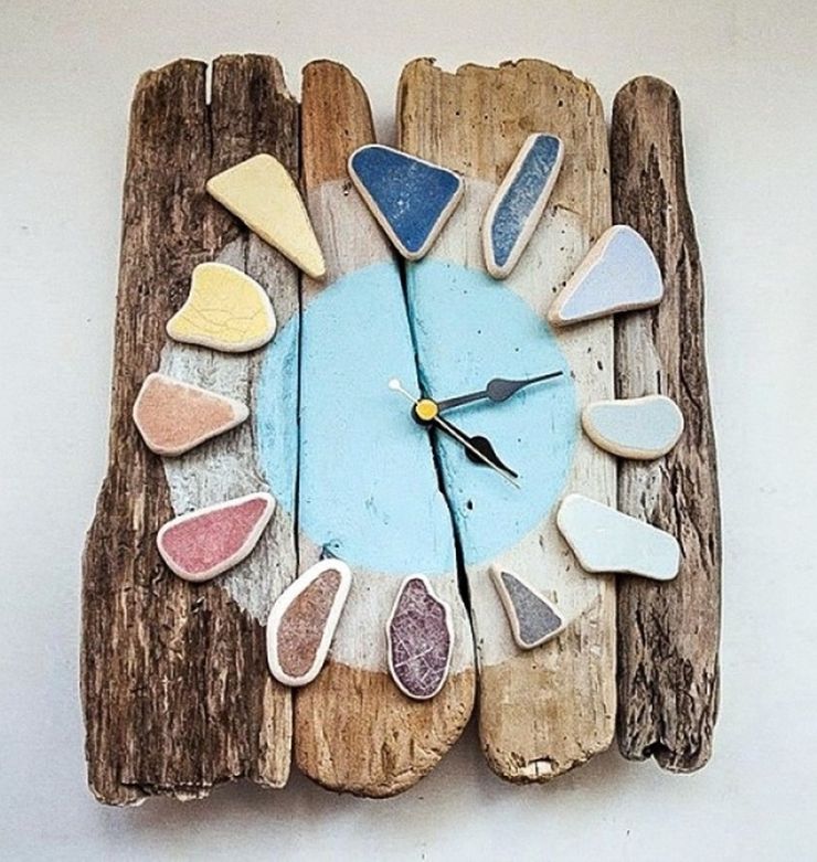 Rellotge de paret de cuina de bricolatge