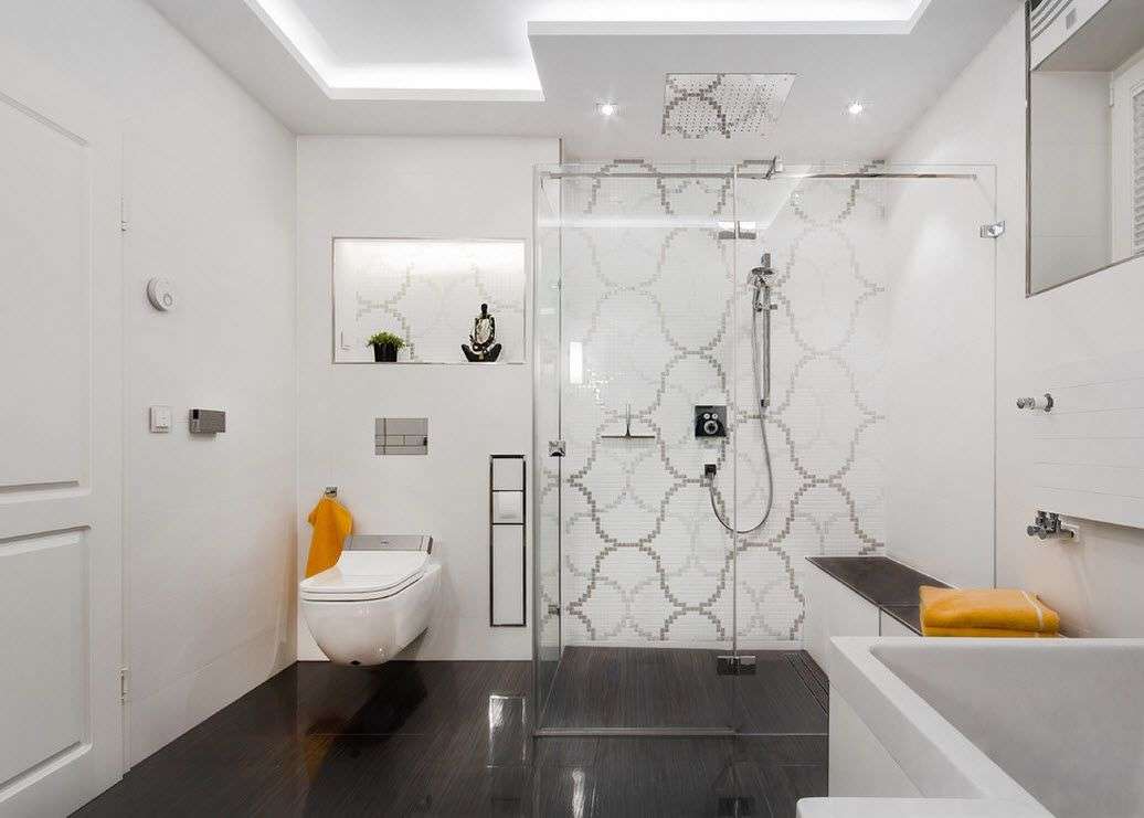 חדר אמבטיה עם צילום רעיונות למקלחת