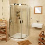 חדר אמבטיה עם עיצוב רעיונות למקלחת
