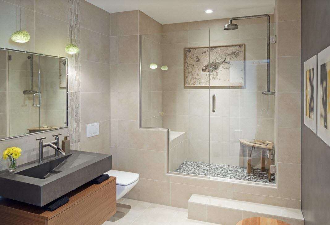 חדר אמבטיה עם צילום רעיונות למקלחת