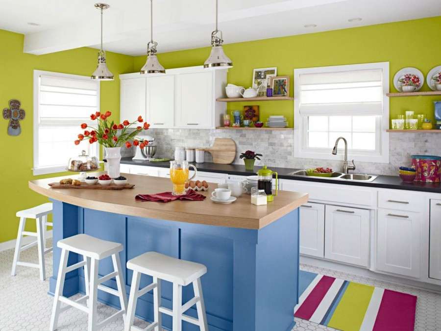 bright kitchen design 2018