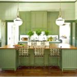 green kitchen photo