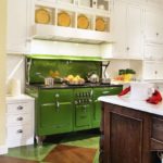 πράσινες επιλογές φωτογραφιών κουζίνας
