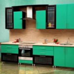 zaļās virtuves ideju dizains