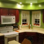 yeşil mutfak tasarım fikirleri