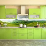 خيارات أفكار المطبخ الأخضر