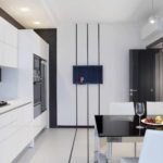 varianta světlého interiéru kuchyně fotografie