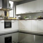 пример за красива вътрешна кухня хол 16 кв.м снимка