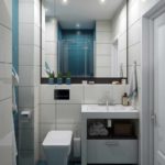 idea of ​​a beautiful bathroom design picture