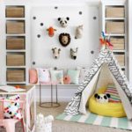 דוגמה לעיצוב יפהפה של תמונת חדר ילדים
