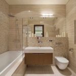 אפשרות קלילה לעיצוב חדר אמבטיה