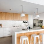 غرفة المعيشة المطبخ 15 M2 أفكار التصميم