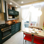 غرفة المعيشة المطبخ 15 M2 الأفكار الصورة