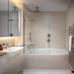 ideja par skaistu vannas istabas interjera fotoattēlu
