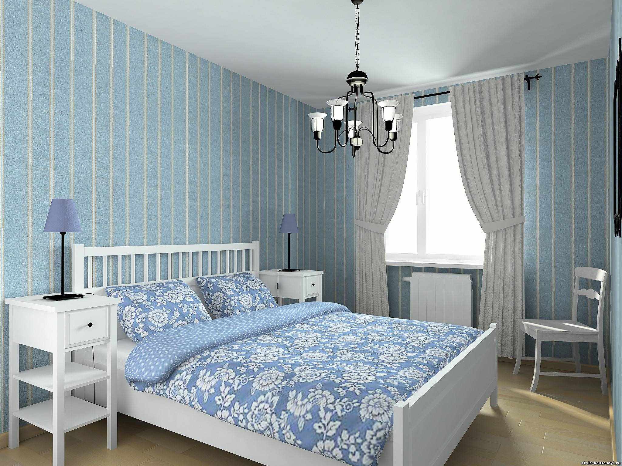 ideja svijetlog dizajna spavaće sobe