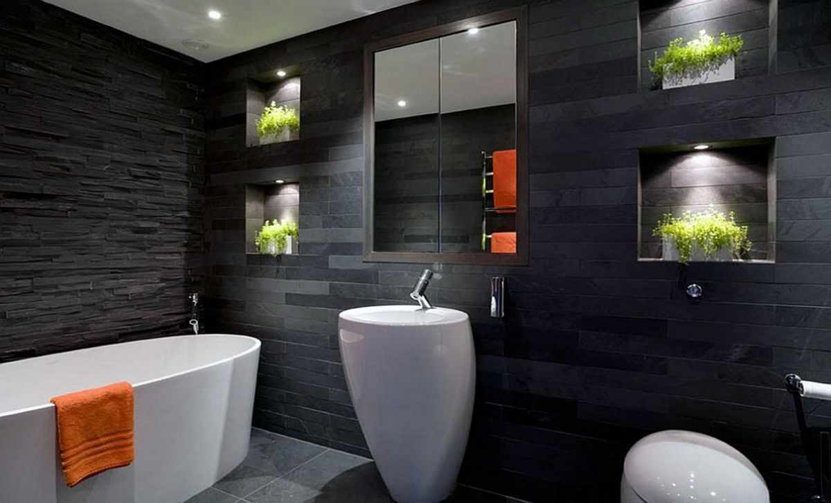skaista vannas istabas dekora variants