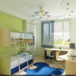 البديل من الداخلية غير عادية لصورة غرفة الأطفال