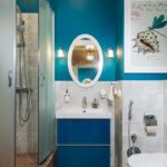 example of a light bathroom decor picture