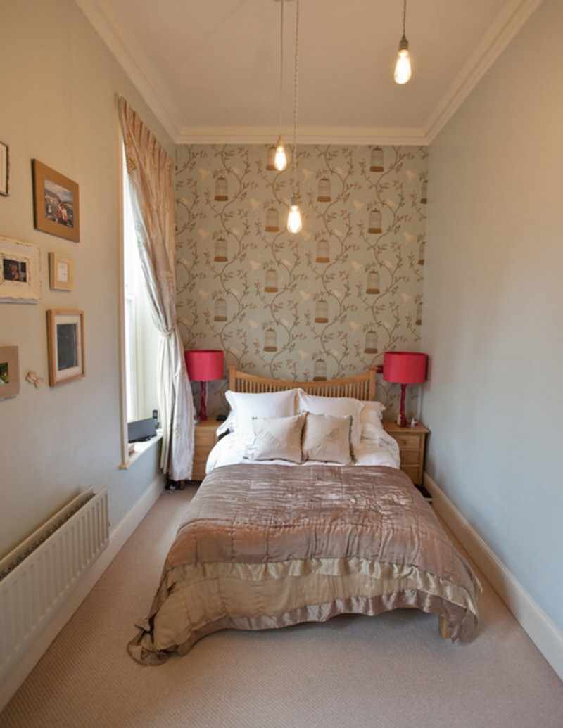 فكرة ديكور غرفة نوم جميلة في خروتشوف
