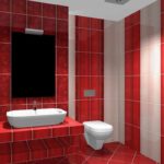 רעיון לעיצוב יוצא דופן של חדר אמבטיה עם תצלום רעפים