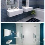 דוגמה לעיצוב יוצא דופן של חדר אמבטיה עם אריחים