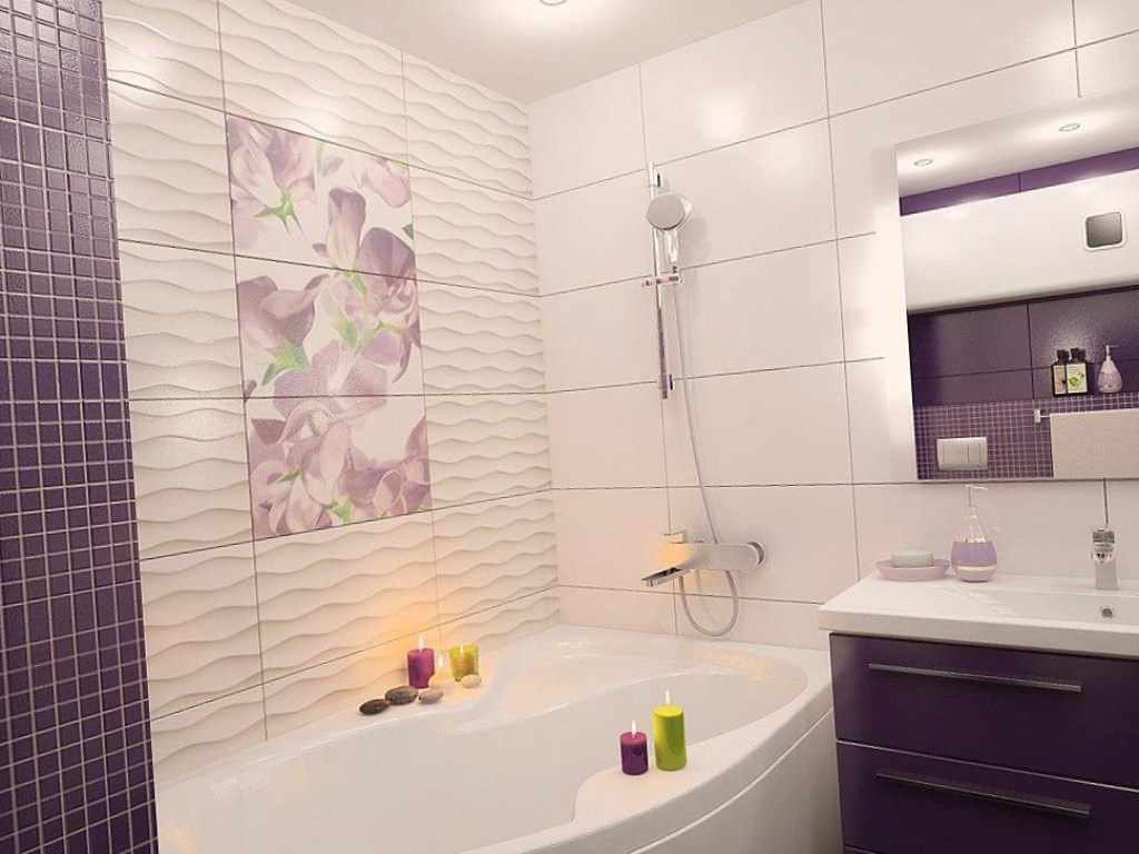 רעיון לעיצוב יוצא דופן של חדר אמבטיה עם אמבטיה פינתית