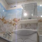 גרסה לעיצוב אמבטיה יפהפה עם תצלום רעפים