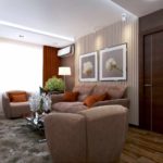 ý tưởng về một phòng khách nội thất sáng sủa hình ảnh 19-20 m2