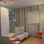 مشروع تصميم لغرفة لطفلين