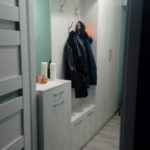 Innebygde garderober i korridoren i Khrusjtsjov