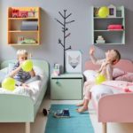 הפרדת צבעים בחדר הילדים לילדים הטרוסקסואלים