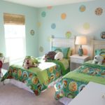 עיצוב חדר השינה של הילדים בצבעים רכים