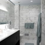 Gạch phòng tắm bằng đá cẩm thạch